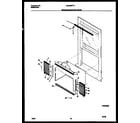 Gibson GAC086T7A2 window mounting parts diagram