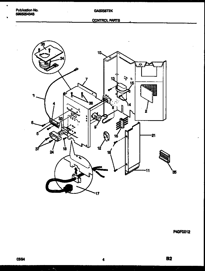 Control parts