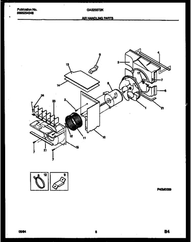 Air handling parts
