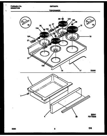 Top/drawer