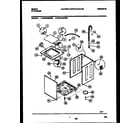 Gibson GWX435RBW0 cabinet parts diagram