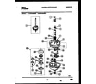 Gibson GWX435RBW0 transmission parts diagram