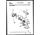 Gibson DG27S8WAGB blower and drive parts diagram