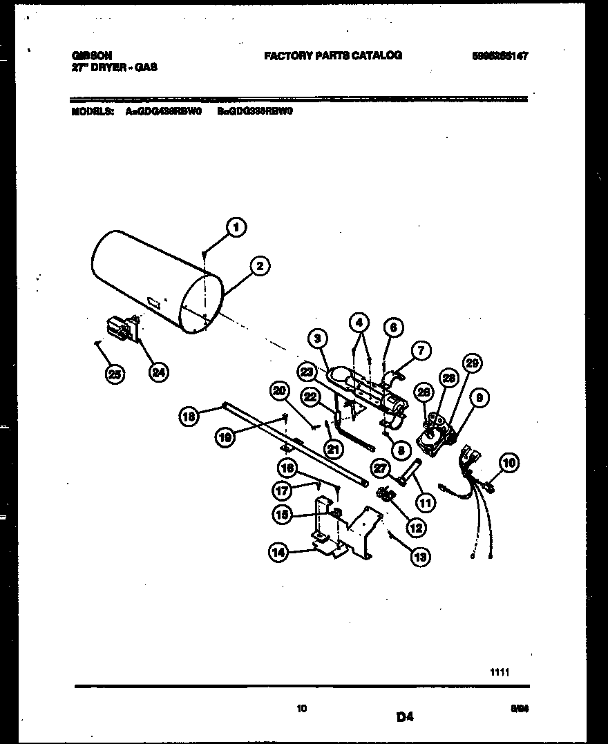 BURNER, IGNITER AND VALVE