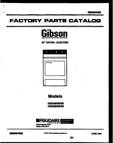 Parts diagram