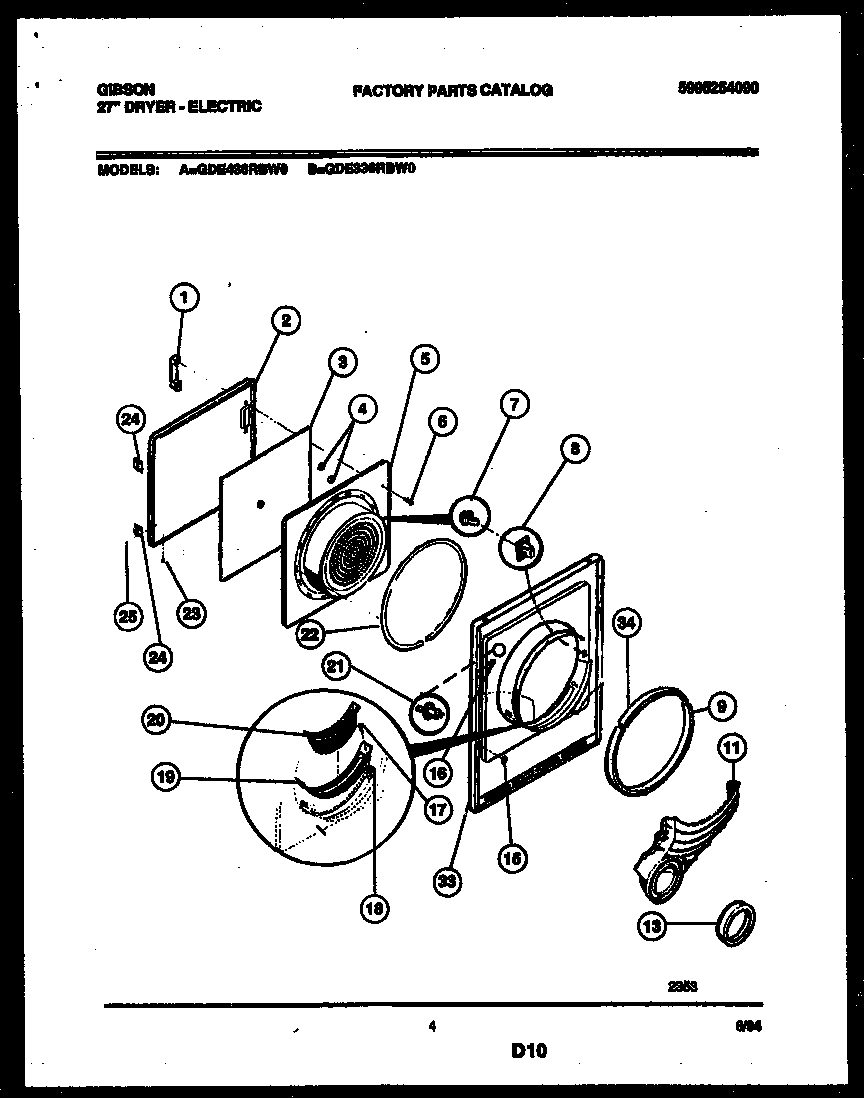 Door parts