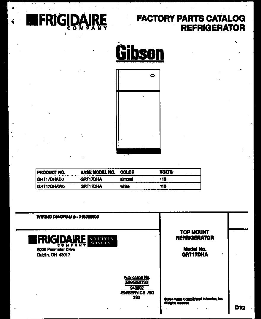 Cover page
