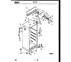 Gibson GRT17DHAW0 cabinet parts diagram