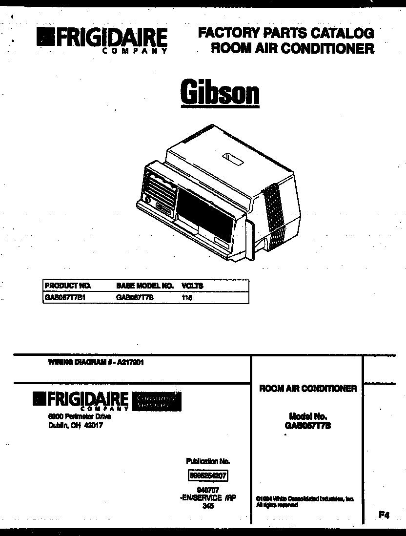 Parts diagram