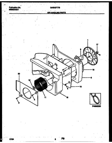 Air handling parts