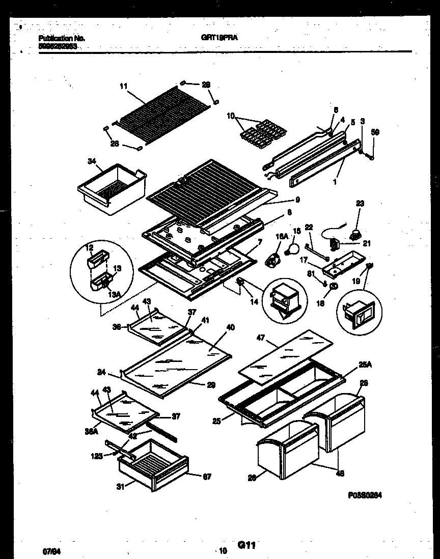 Shelves and supports