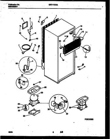 System and automatic defrost parts