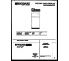 Gibson GRT21GRAW0 cover page diagram