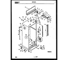 Gibson GRT21GRAW0 cabinet parts diagram