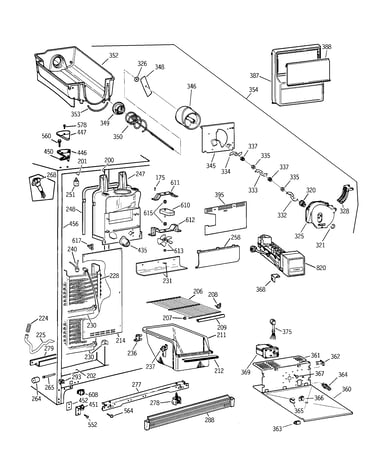 Freezer section