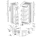 GE MSG20GWBEWW doors diagram