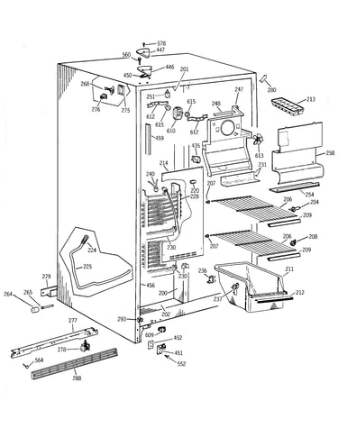 Freezer section