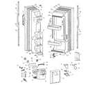 GE MSK25GRBEAA doors diagram