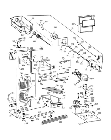 Freezer section