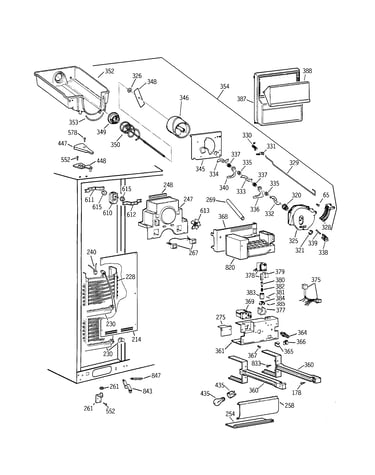 Freezer section
