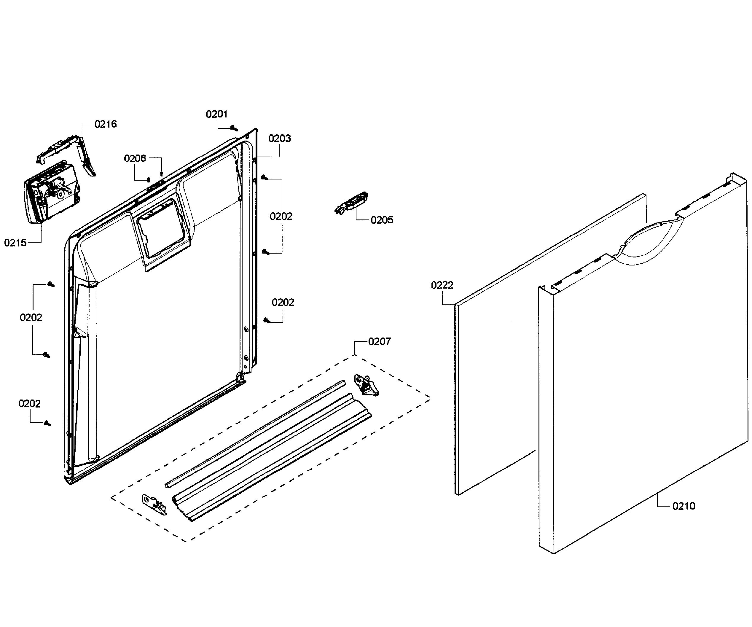 DOOR ASSY