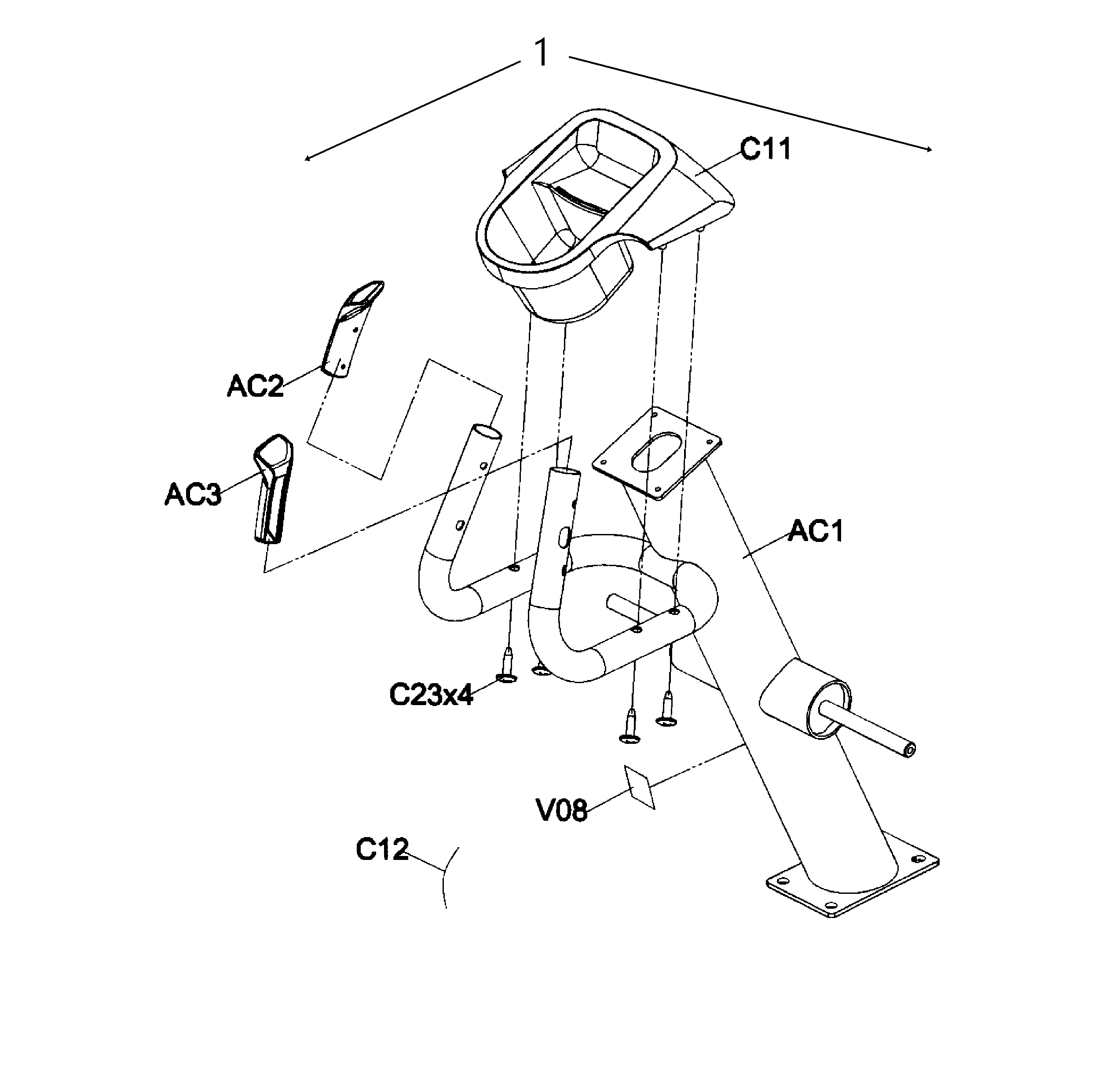 CONSOLE MAST