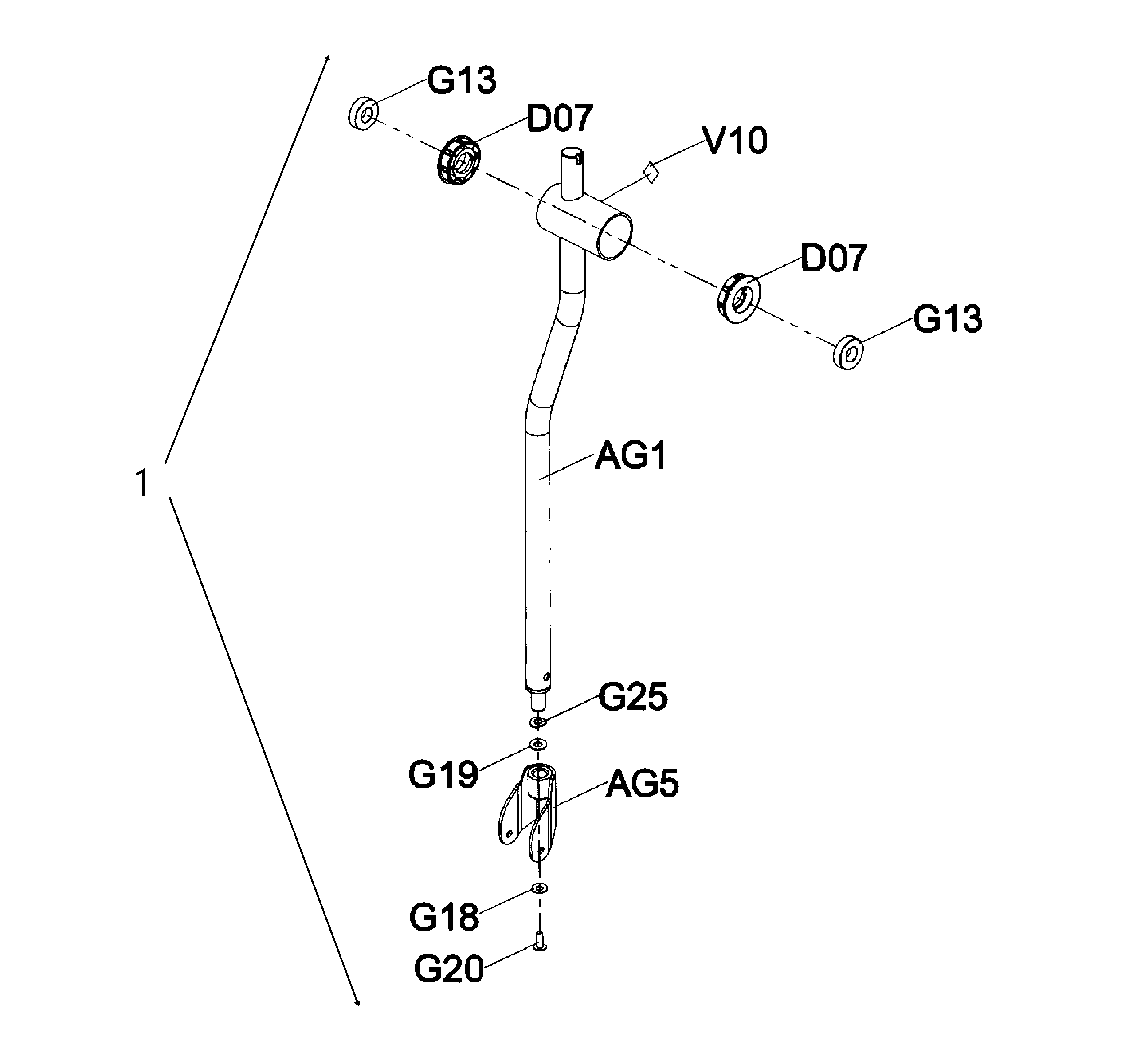 HANDLEBAR SET-L