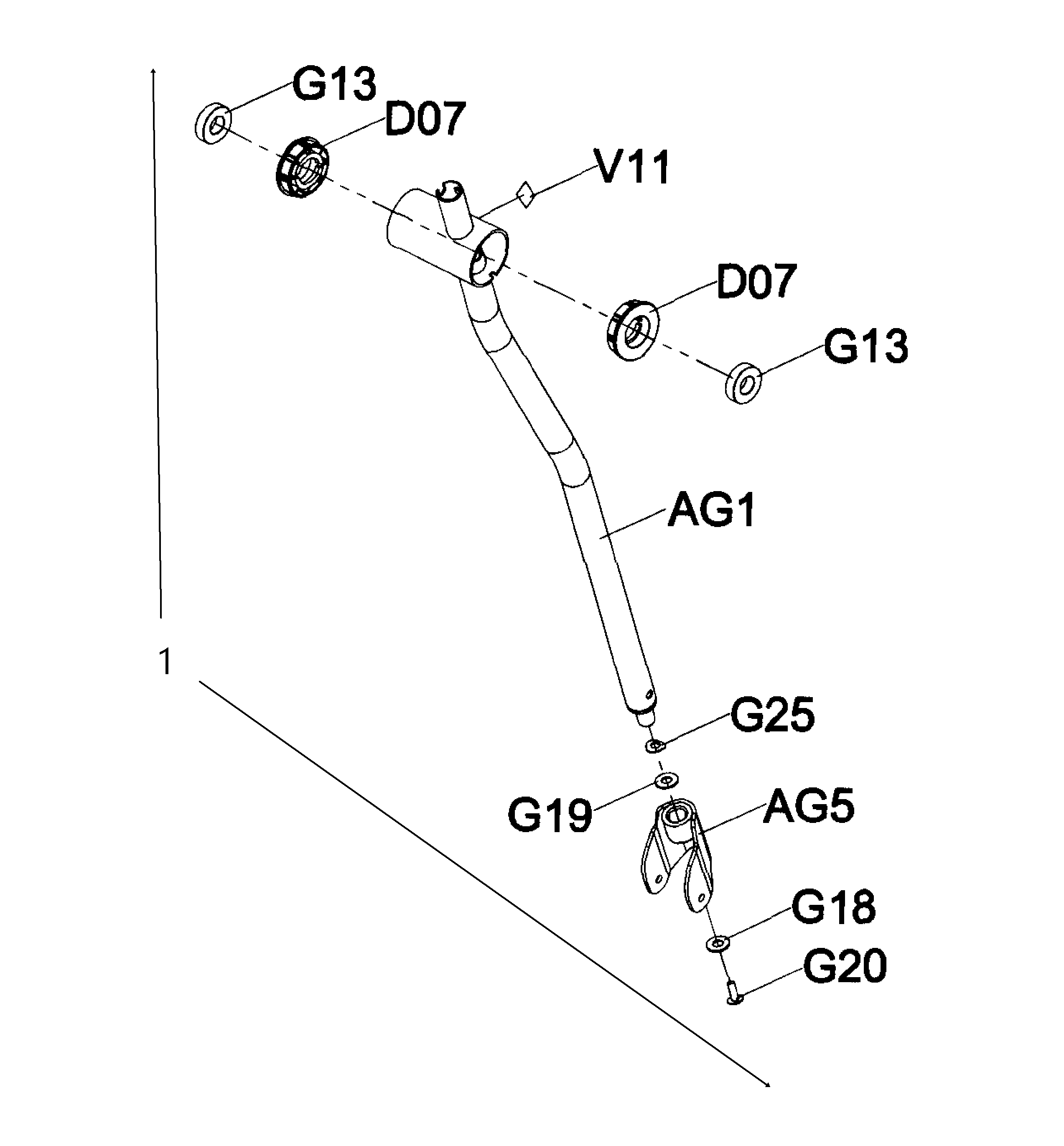 Handlebar set-r