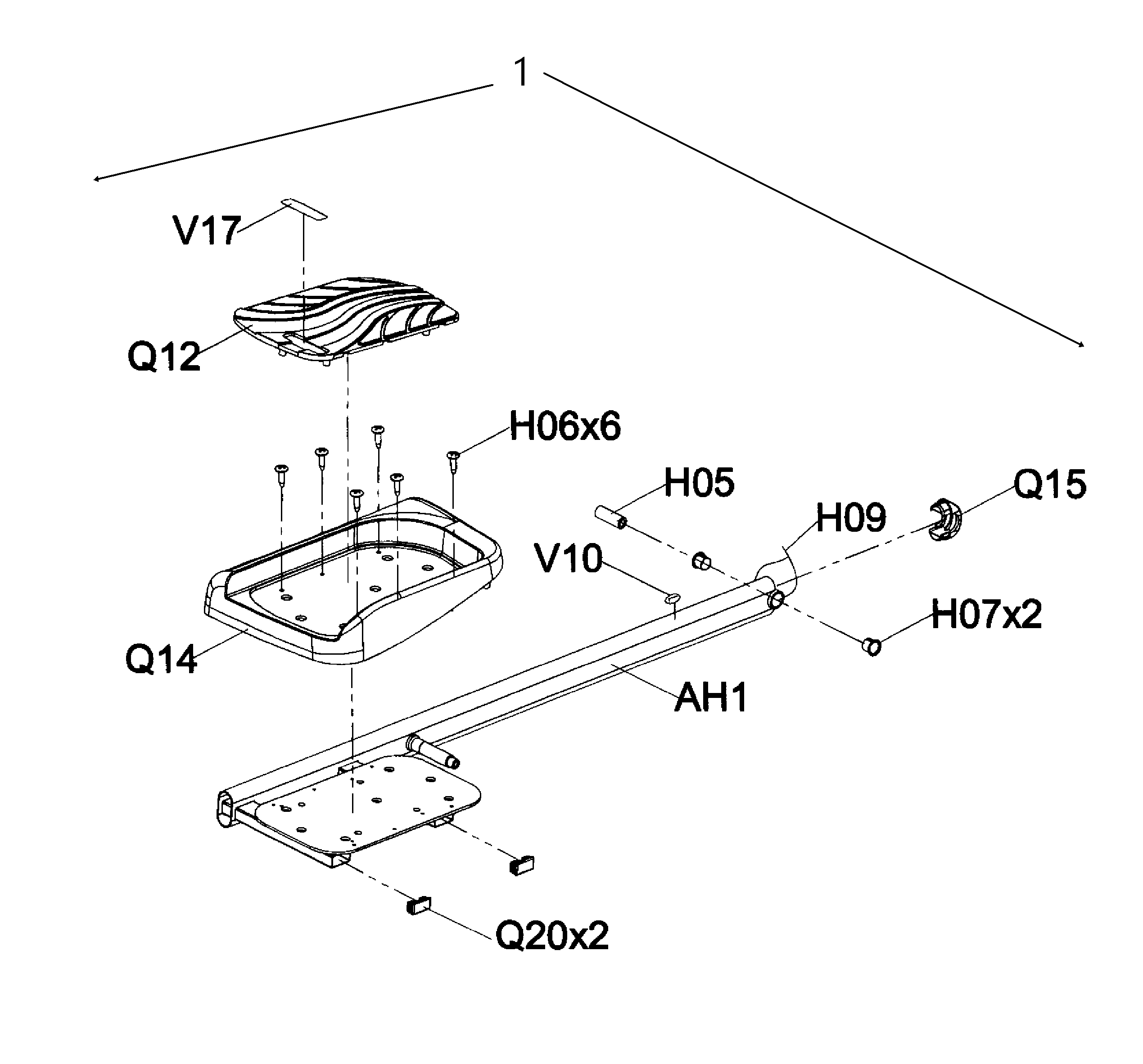 L-link arm set