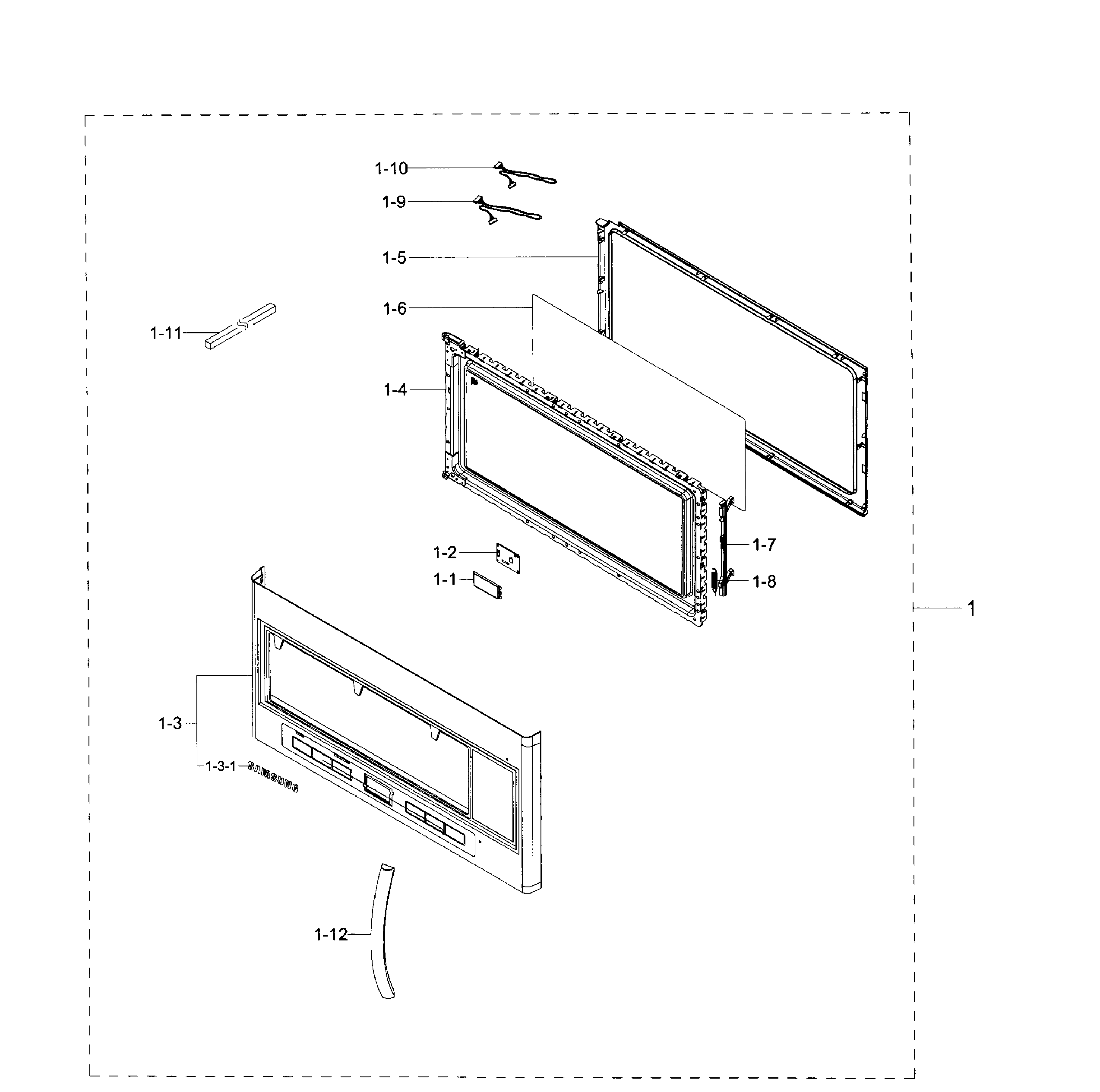 Door section