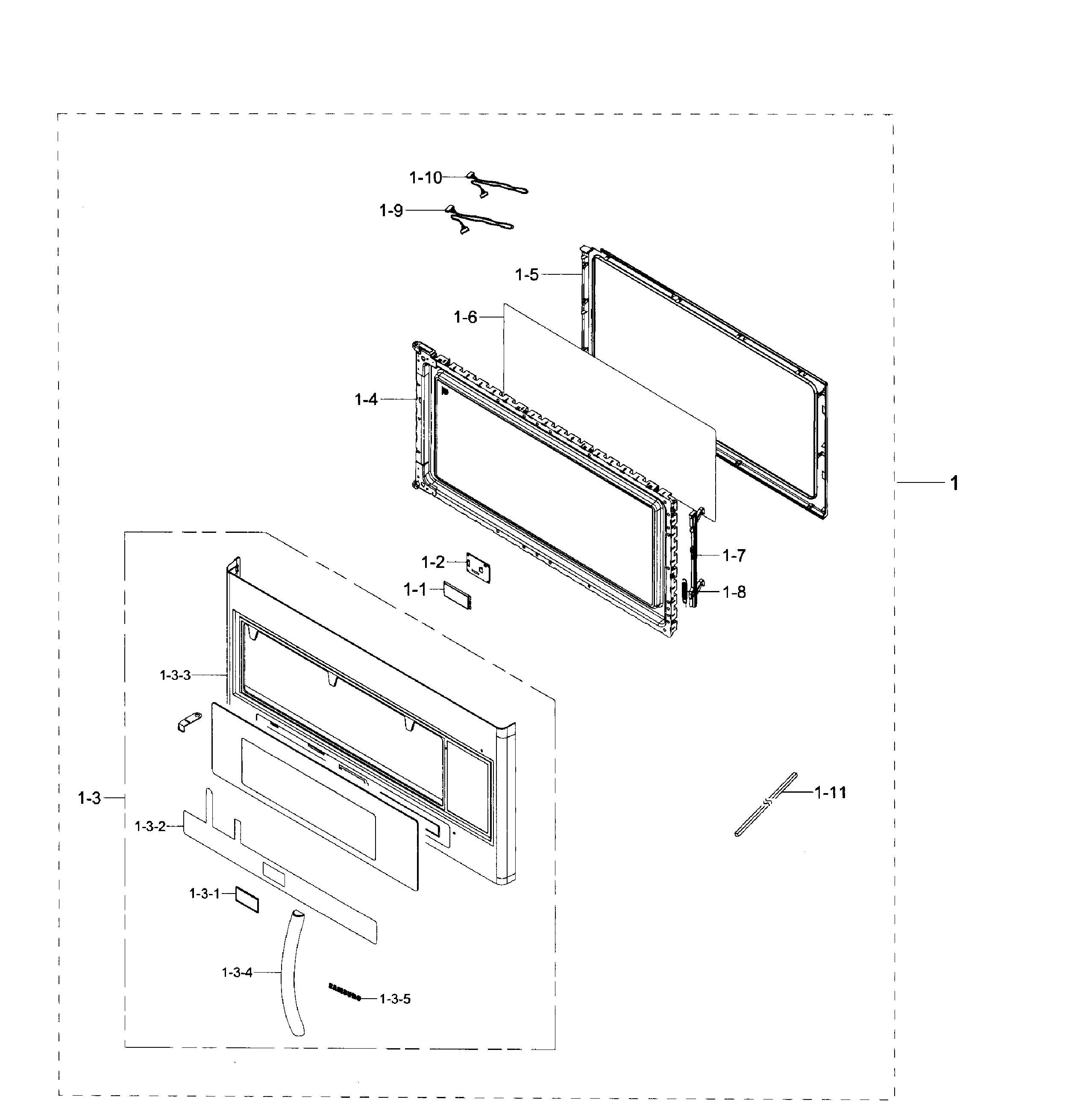 Door section