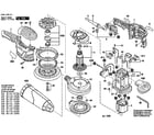 Bosch ROS65VC-6 sander diagram
