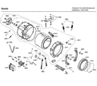 Bosch WFMC4301UC/06 drum diagram