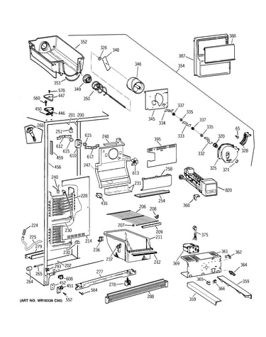 Freezer section