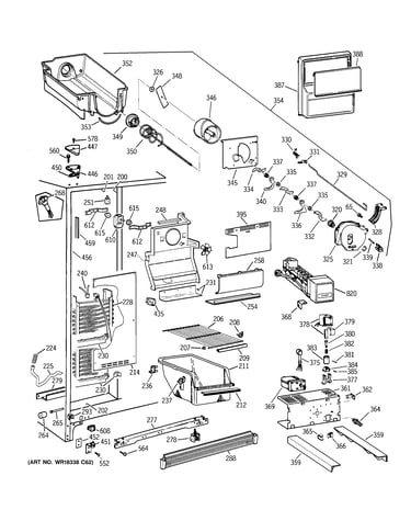 Freezer section
