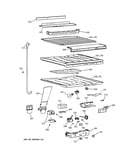 Compartment separator parts
