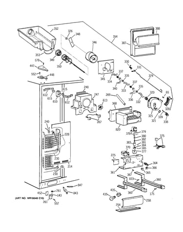 Freezer section