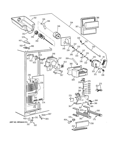 Freezer section