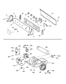 Backsplash, blower & drive assembly