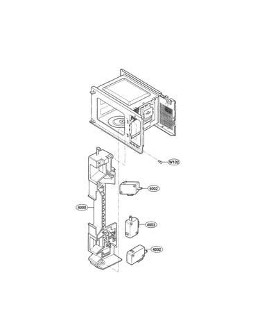 Latch board parts