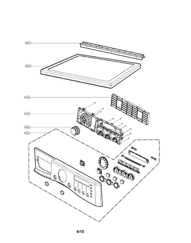 Control panel & plate assembly