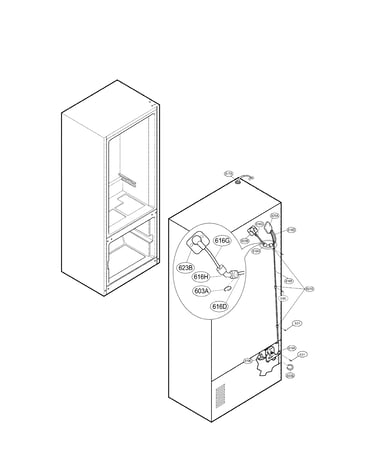Ice and icemaker parts