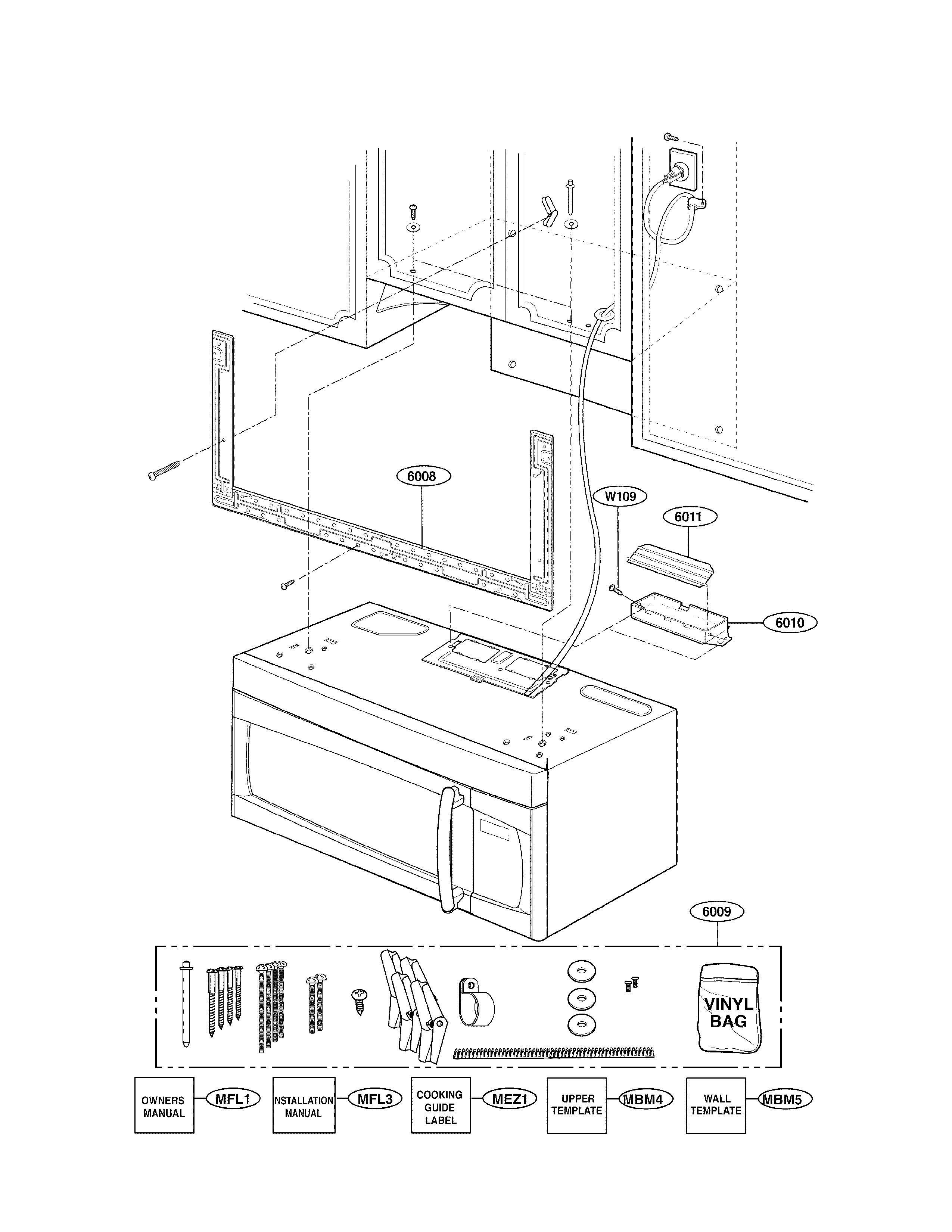 Installation parts
