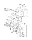 Oven cavity parts