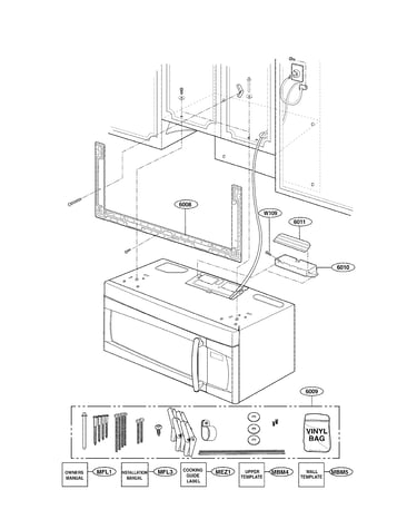 Installation parts