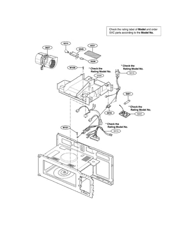 Interior parts (ii - ii)