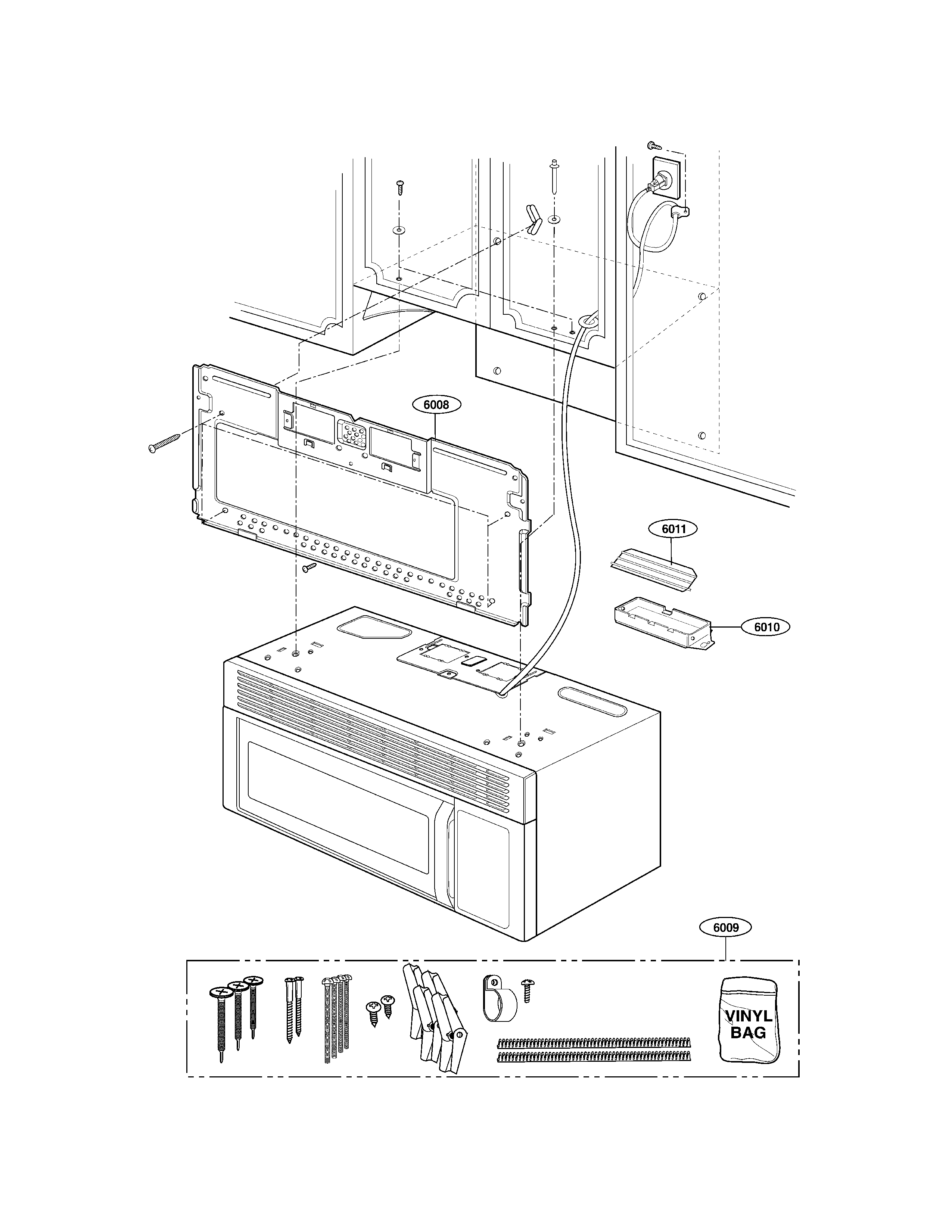 Installation parts