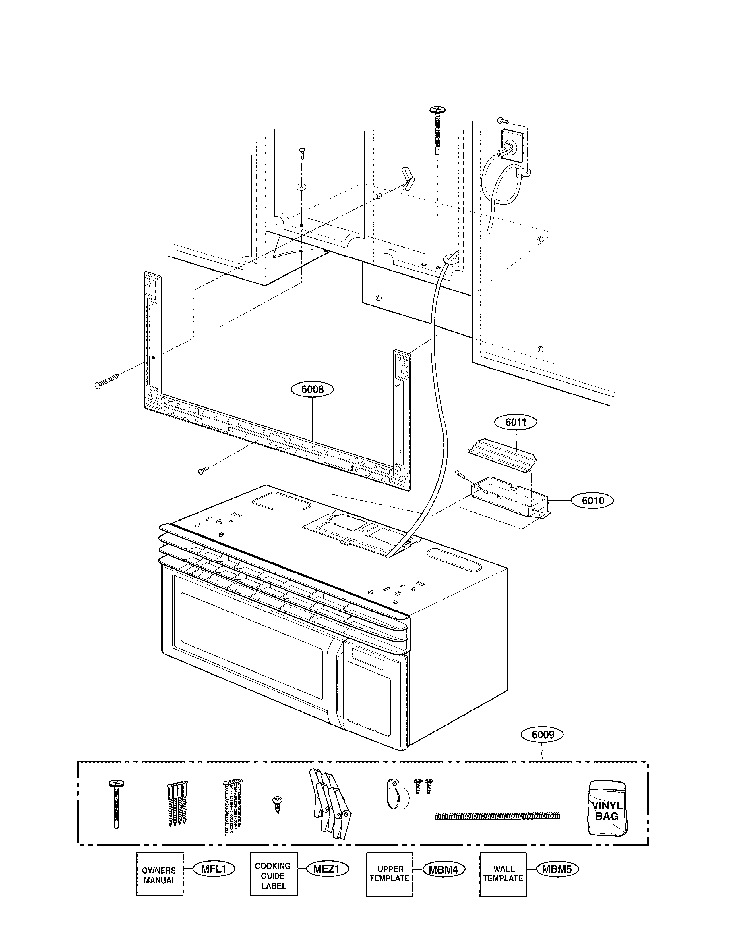 Installation parts