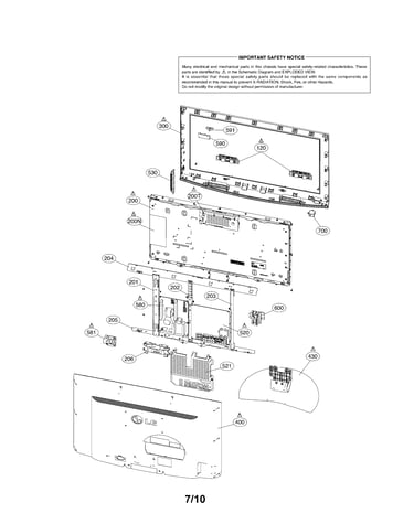Tv lcd 19