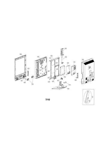 Tv lcd 19